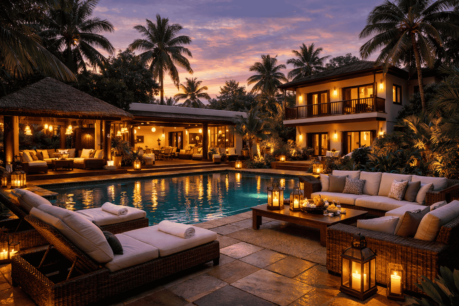Private pool villas